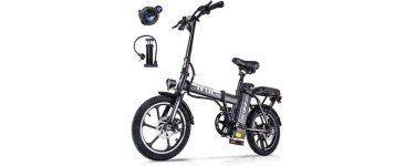 Cdiscount: V&eacute;lo &eacute;lectrique pliable AVDLEU - 16" 250W 25km/h - Batterie 36V 11.4Ah &agrave; 379,99&euro;