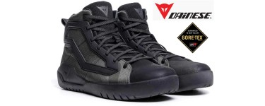 Amazon: Chaussures moto imperm&eacute;ables Dainese Urbactive Gore-Tex - Noir/Army-Green, T40 &agrave; 127,88&euro;