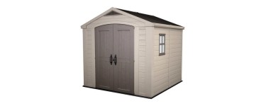 Cdiscount: Abri de jardin r&eacute;sine KETER Sydney 88 - 6,6 m&sup2;, beige et marron &agrave; 989,99&euro;