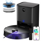 JoyBuy: Robot aspirateur-laveur monsga MS1 MAX - 5000 Pa, auto-vidage &agrave; 189,99&euro; (au lieu de 439,99&euro;)