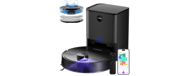 JoyBuy: Robot aspirateur-laveur monsga MS1 MAX - 5000 Pa, auto-vidage &agrave; 189,99&euro; (au lieu de 439,99&euro;)