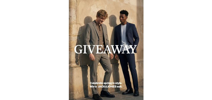 JACK & JONES: 1 costume JACK & JONES (valeur 200&euro;) &agrave; gagner
