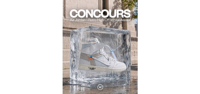 Wethenew: 1 Air Jordan 1 High Off-White Alaska &agrave; gagner