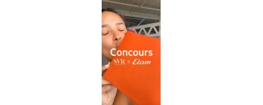 Etam: 1 trousse SVR x ETAM (soin solaire + bon 20%) &agrave; gagner