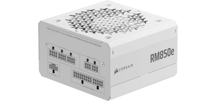 Amazon: Alimentation PC Corsair RM850E - 850W, ATX, Blanc &agrave; 89&euro; (au lieu de 118&euro;)