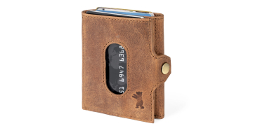 Amazon: Portefeuille slim cuir Berliner Bags Hamburg - RFID, marron &agrave; 19,99&euro; (au lieu de 32,14&euro;)