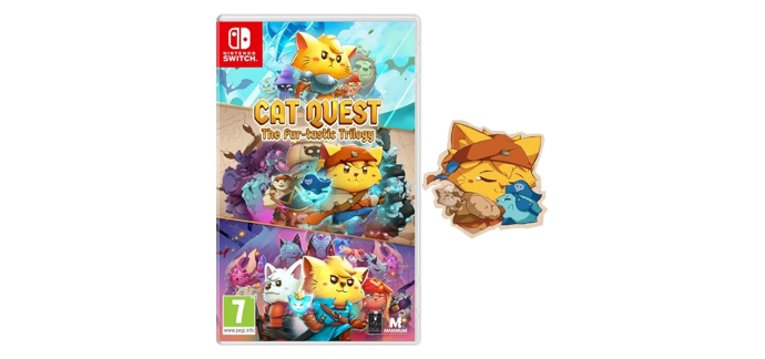 Amazon: Cat Quest The Fur-tastic Trilogy (Switch) &agrave; 24,98&euro; (au lieu de 49,99&euro;)