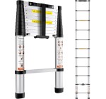 Amazon: Échelle télescopique Vevor aluminium 3,20m à 52,55€ (Prime)