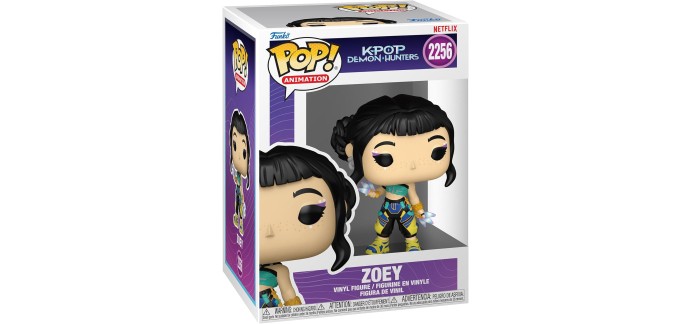 Amazon: Funko Pop Kpop Demon Hunters Zoey (Figurine) &agrave; 14,16&euro; (au lieu de 16,99&euro;)