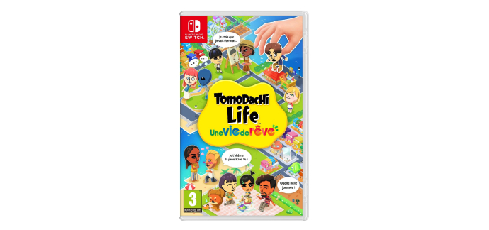 Carrefour: Tomodachi Life Une vie de r&ecirc;ve (Switch) &agrave; 44,99&euro; (au lieu de 59,99&euro;)