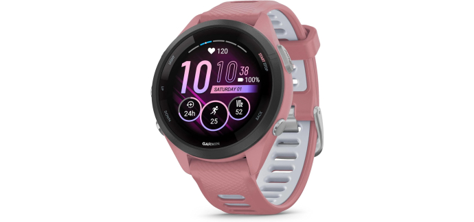 Amazon: Montre Garmin Forerunner 265s 42mm GPS AMOLED - &eacute;cran &agrave; 332,49&euro; (au lieu de 399,99&euro;)