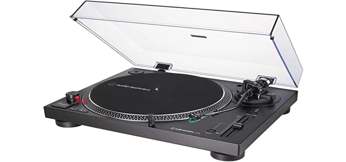 Amazon: Platine vinyle Audio-Technica LP120XUSBBK - USB, direct drive &agrave; 242,55&euro;