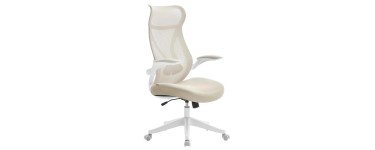 Amazon: Chaise de bureau Songmics OBN088K01 - 150kg, accoudoirs rabattables &agrave; 64,99&euro; (au lieu de 99,99&euro;)