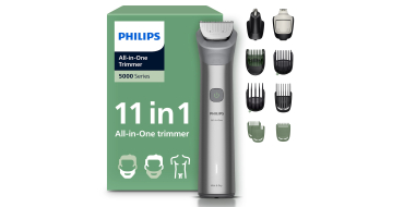 Amazon: Tondeuse Philips Multigroom Serie 5000 - 11 accessoires &agrave; 34,49&euro; (au lieu de 58,44&euro;)