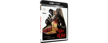 Amazon: Blu-Ray 4K UHD Le Nom de La Rose &agrave; 12,01&euro; (au lieu de 14,49&euro;)