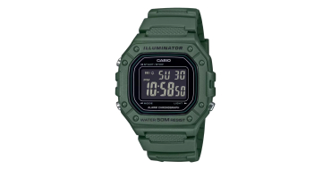 Amazon: Montre Casio W-218H-3AVEF - Style G-Shock, &eacute;tanche 50m &agrave; 24,43&euro; (au lieu de 34,13&euro;)