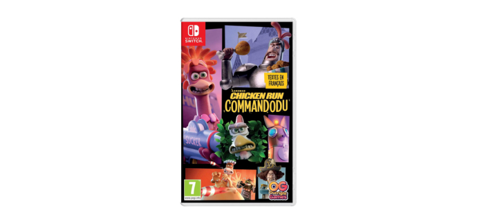 JoyBuy: Chicken Run Commandodu - Switch - Version fran&ccedil;aise &agrave; 14,99&euro; (au lieu de 39,99&euro;)