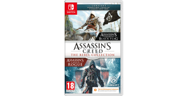 Amazon: Assassin's Creed The Rebel Collection - AC IV Black Flag & Rogue sur Nintendo Switch &agrave; 8.99&euro;