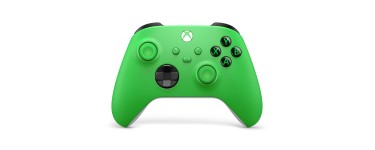 Amazon: Manette sans fil Xbox Velocity Green - One, Series X|S, PC, mobile &agrave; 39,81&euro; (au lieu de 55,81&euro;)