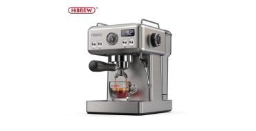 JoyBuy: Machine &agrave; expresso HiBREW H10A - 20 bars, 58 mm &agrave; 199,99&euro; (au lieu de 249,99&euro;)