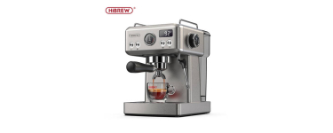 JoyBuy: Machine &agrave; expresso HiBREW H10A - 20 bars, 58 mm &agrave; 199,99&euro; (au lieu de 249,99&euro;)