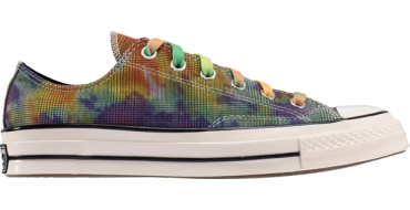 Kickz: Converse Chuck Taylor 70 OX Tie Dye Plaid Gris &agrave; 59,95&euro; (au lieu de 99,95&euro;)