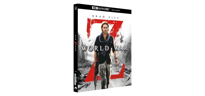 Amazon: Blu-Ray 4K UHD World War Z à 12,01€ (au lieu de 14,19€)
