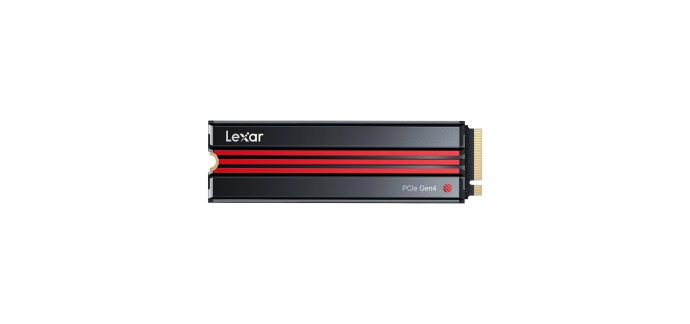 Amazon: SSD Interne M.2 NVMe Lexar EQ790 4To PCIe Gen4x4 &agrave; 389,99&euro; (au lieu de 429,99&euro;)