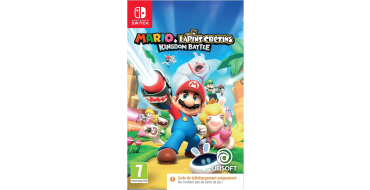 Amazon: Mario + The Lapins Cr&eacute;tins Kingdom Battle - Nintendo Switch (Code In The Box) &agrave; 8.99&euro;