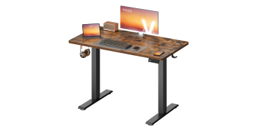 Amazon: Bureau &eacute;lectrique assis-debout Vasagle 100x60cm &agrave; 48,99&euro; (au lieu de 71,99&euro;)