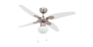 LIDL: Ventilateur de plafond LIVARNO avec éclairage LED à 39,99€ (au lieu de 49,99€)