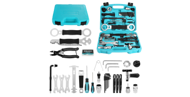 Amazon: Kit d'outils r&eacute;paration v&eacute;lo - 56,99&euro; (au lieu de 69,99&euro;)