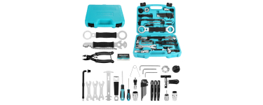 Amazon: Kit d'outils r&eacute;paration v&eacute;lo - 56,99&euro; (au lieu de 69,99&euro;)
