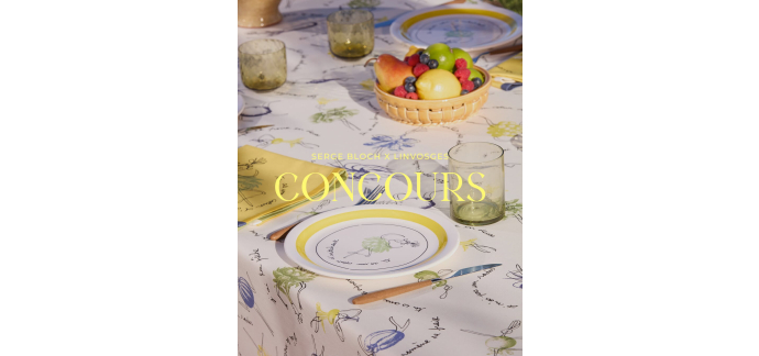 Linvosges: 1 set complet Aux Petits Oignons &agrave; gagner