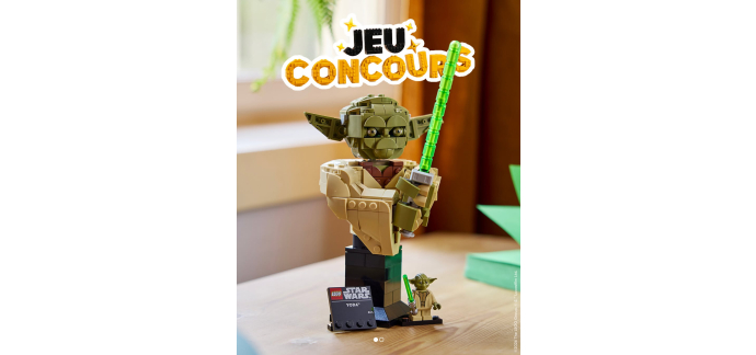 Fnac: 2 lots LEGO Star Wars bustes Yoda et Dark Vador &agrave; gagner