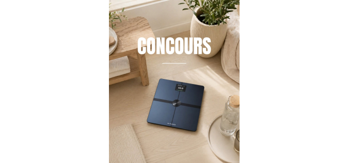RNPC: 5 balances Withings Body Comp (valeur 200&euro; chacune) &agrave; gagner