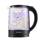 JoyBuy: Bouilloire électrique verre 1,7L 2200W à 9,98€ (au lieu de 19,99€)