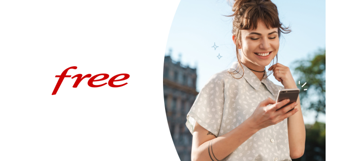 Free: Forfait Mobile 5G 130 Go, appels SMS/MMS illimit&eacute;s, 19,99&euro;/mois &agrave; vie, sans engagement