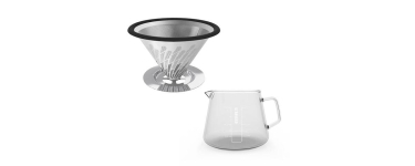 JoyBuy: Cafeti&egrave;re STARESSO FG6 - 600ml, double filtre inox &agrave; 24,49&euro; (au lieu de 86,53&euro;)