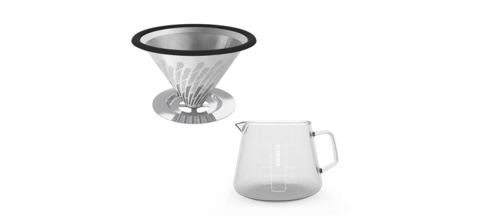 JoyBuy: Cafeti&egrave;re STARESSO FG6 - 600ml, double filtre inox &agrave; 24,49&euro; (au lieu de 86,53&euro;)