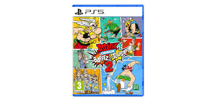 Amazon: Ast&eacute;rix & Ob&eacute;lix Baffez les Tous 2 (PS5) &agrave; 17,16&euro; (au lieu de 39,99&euro;)