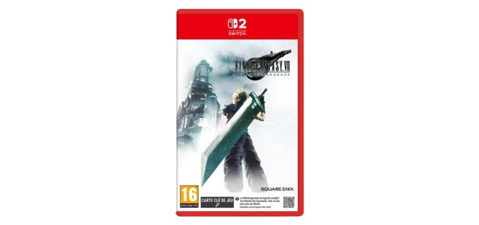 Carrefour: Final Fantasy VII Remake Intergrade (Switch 2) &agrave; 34,99&euro; (au lieu de 49,99&euro;)