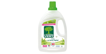 Amazon: Lessive Liquide L'Arbre Vert - 1.5L &agrave; 3,94&euro; (au lieu de 7,02&euro;)