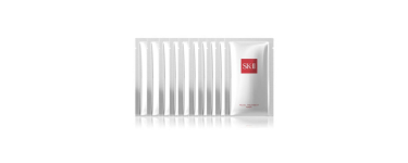 JoyBuy: SK-II Lot de 10 masques visage &agrave; la PITERA &agrave; 109&euro; (au lieu de 159,98&euro;)
