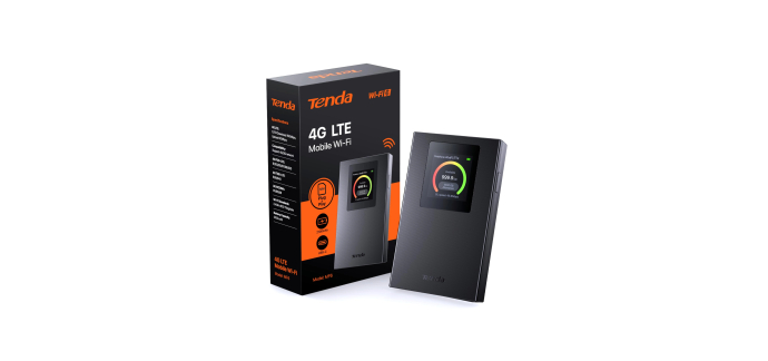 Amazon: Galet WiFi 4G Tenda MF6 - Wi-Fi 6 AX300, &eacute;cran couleur 1.4", batterie 8h &agrave; 35,99&euro;