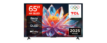 Amazon: TV 65" TCL 65T6C QLED 4K, HDR, Dolby Vision, 120Hz &agrave; 469&euro; (au lieu de 529&euro;)