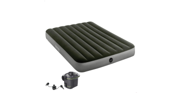Amazon: Matelas gonflable Intex Downy Prestige 2 places 137x191x25cm + gonfleur &agrave; 21,54&euro; (au lieu de 30,05&euro;)