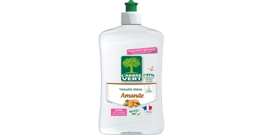 Amazon: Liquide vaisselle L'Arbre Vert Amande 500mL &agrave; 1,08&euro; (au lieu de 1,58&euro;)