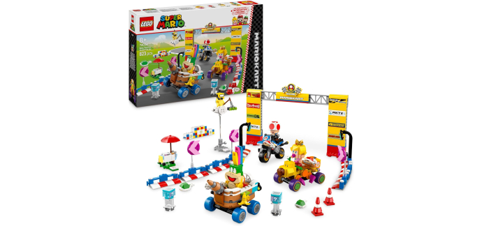 Amazon: Lego Mario Kart  B&eacute;b&eacute; Peach et ensemble de grand prix (Switch) &agrave; 48,99&euro; (au lieu de 79,99&euro;)
