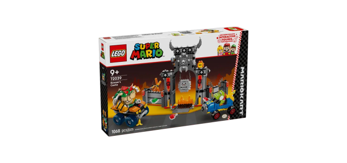 Carrefour: LEGO Mario Kart Ch&acirc;teau de Bowser (Physique) &agrave; 59,99&euro; (au lieu de 99,99&euro;)